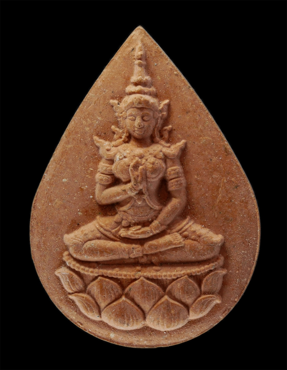 14Jul24 (193)p.jpg - พระสุนทรีวาณี (ธรรมะ) หลังพระพรหมสี่หน้า เจ้าคุณธงชัย วัดไตรมิตร จ.กรุงเทพ รุ่นเยือนอินเดีย ปี2558 เนื้อผงพุทธคุณ พระเก่าสวย มาลสารดี (องค์ที่2) | https://kamulet.in.th